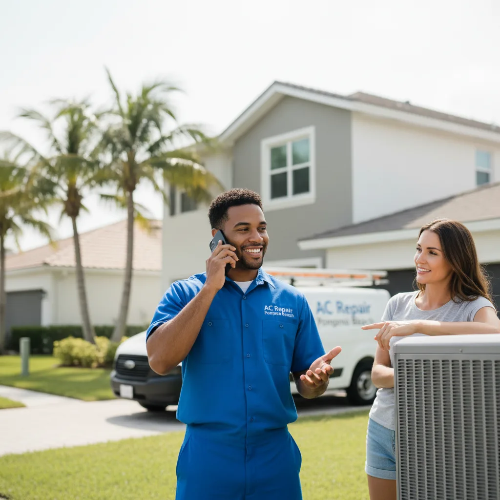 AC Repair Pompano Beach customer support in Westby